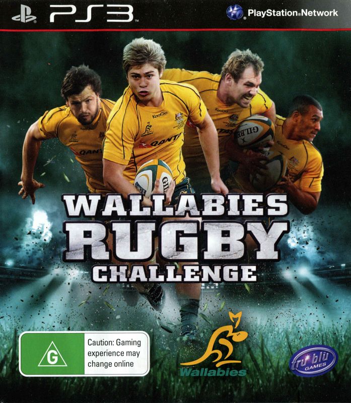 Jonah Lomu Rugby Challenge box art for Playstation 3